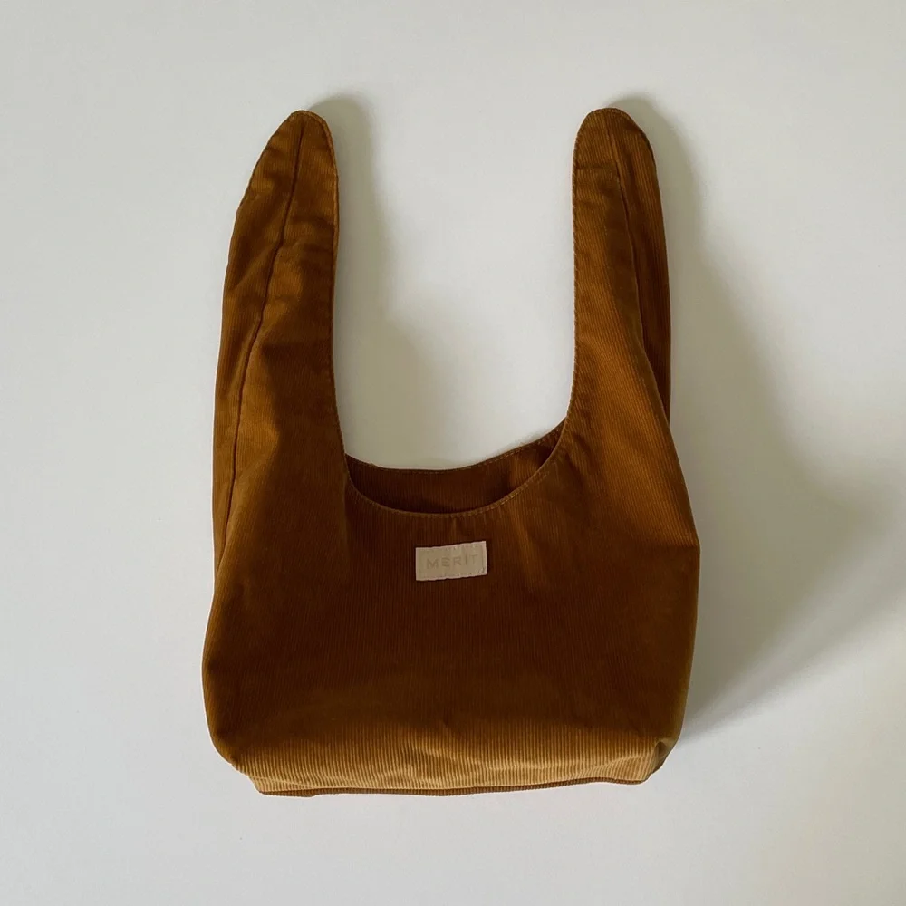 Merit Corduroy Bag Minimalist Tie Pouch